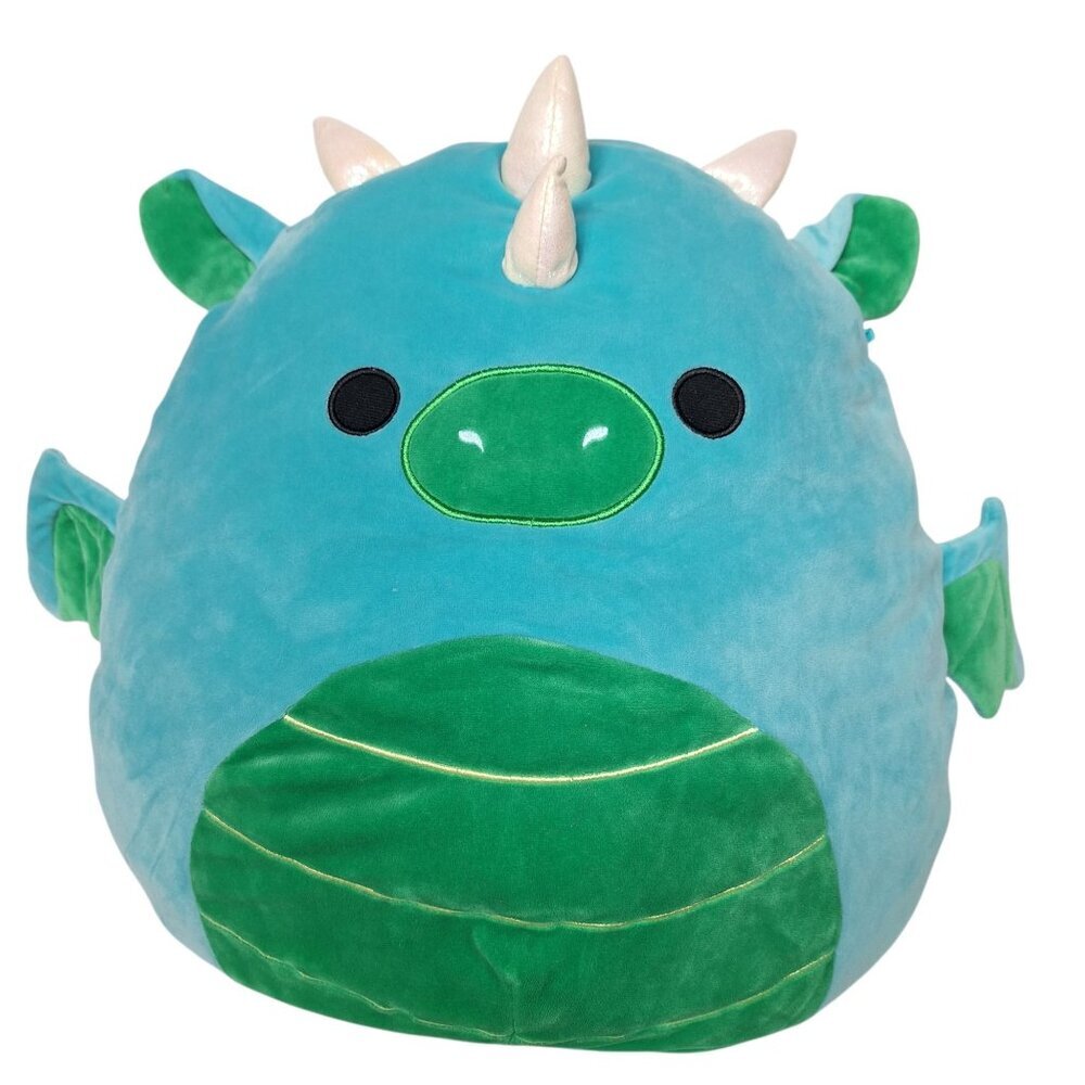 Squishmallow Dalton Teal Dragon 16" Plush Stuffed Animal Toy